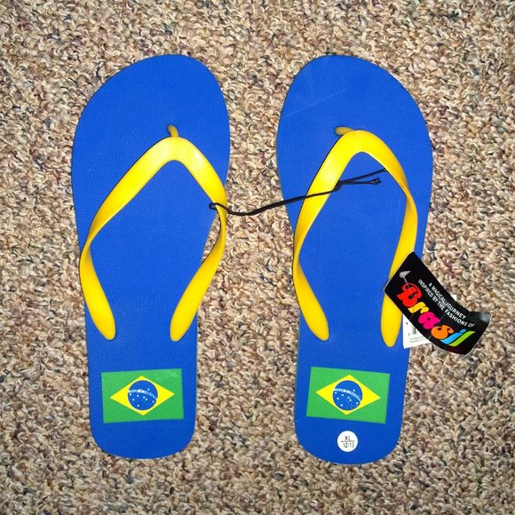 Men's BRASIL Flip-Flop Sandals - Picture 1 of 3